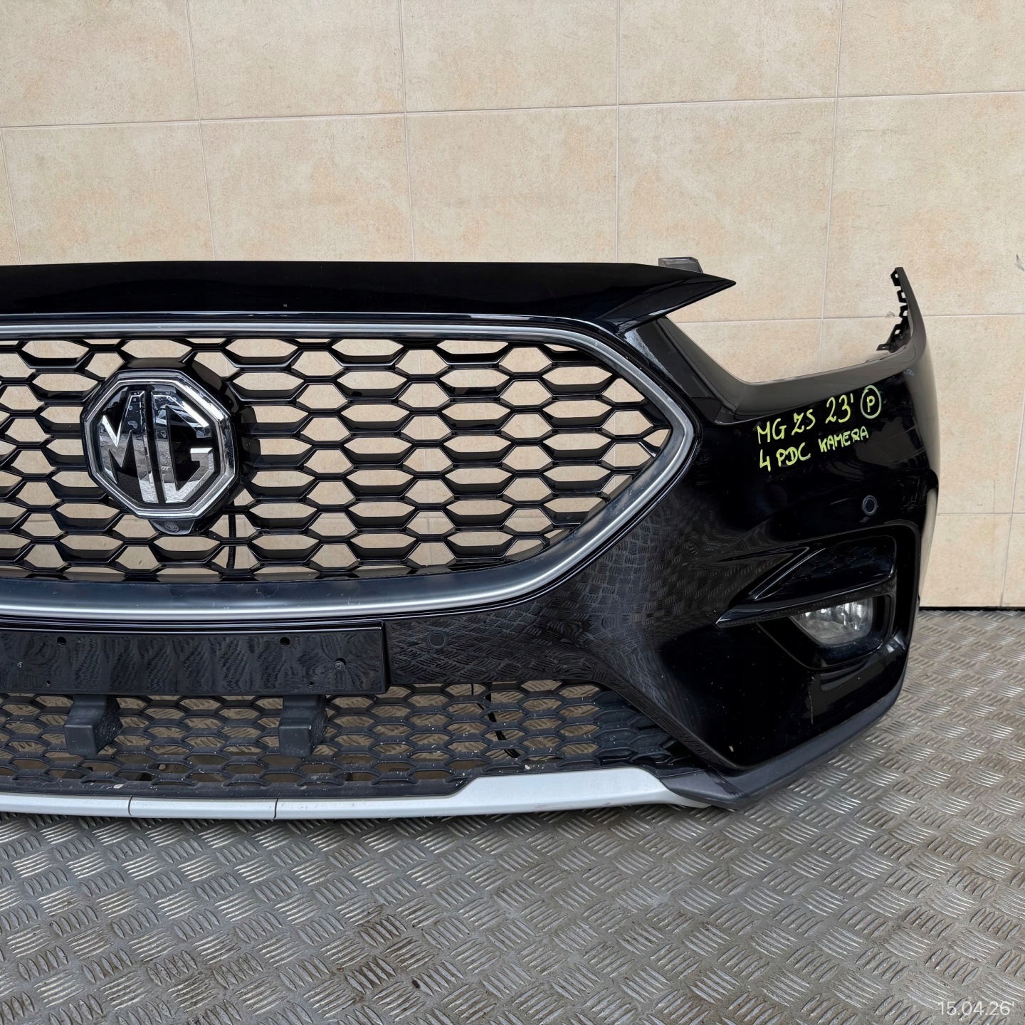 front bumper complete MG ZS LIFT 2023 ROK 4 PDC KAMERA