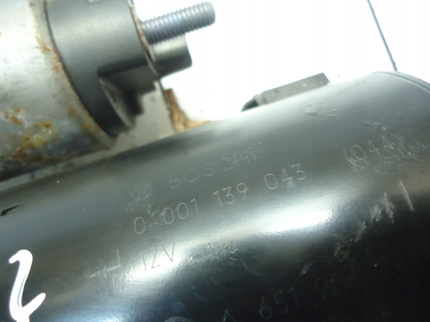 MERCEDES E W212 2.2 CDI 651.911 starter 0001139043