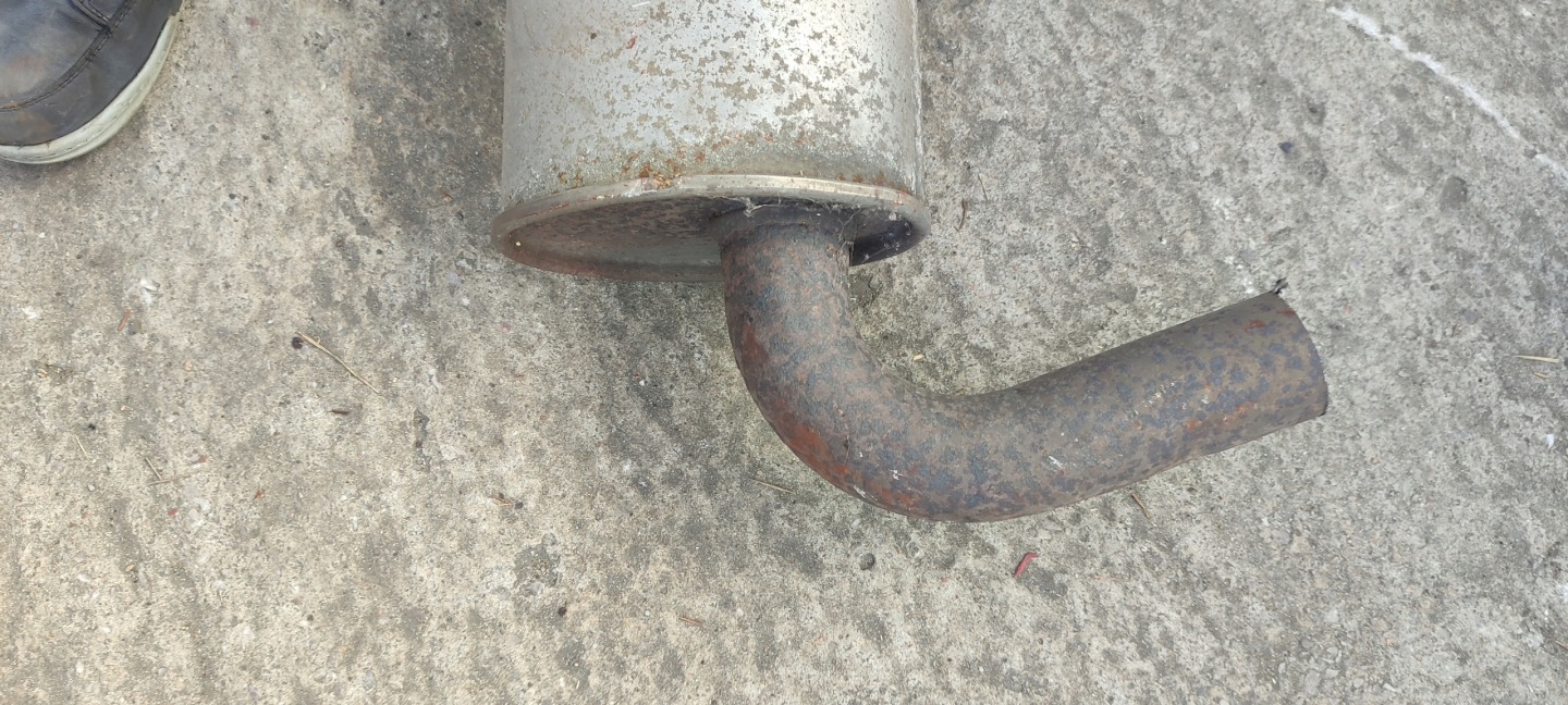 muffler, exhaust koncowy Audi A4 B7 8E0253411BP