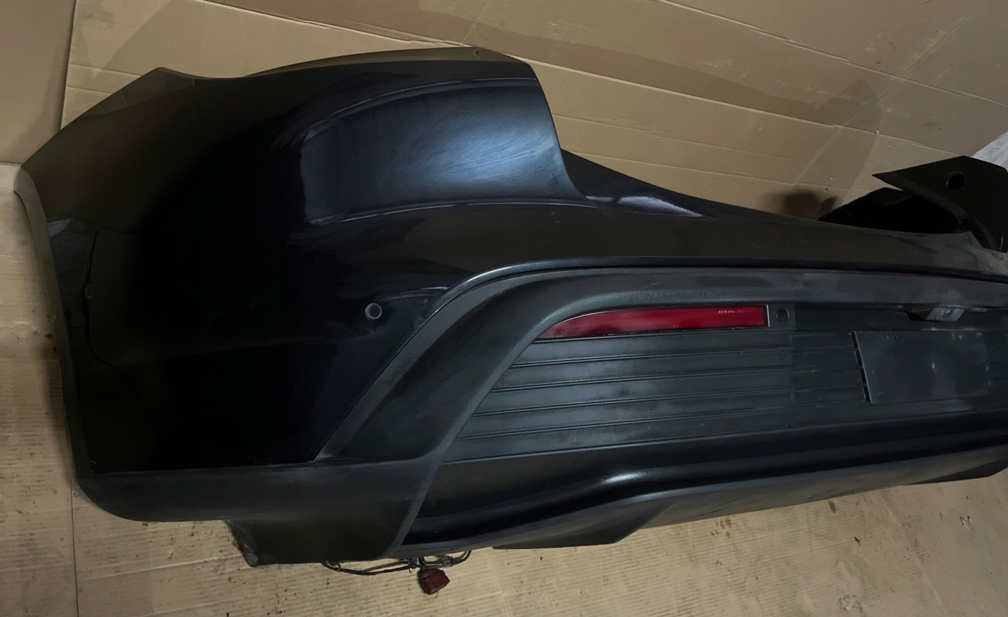 IDEALNY KPL. bumper rear part rear PORSCHE TAYCAN 6PDC 1