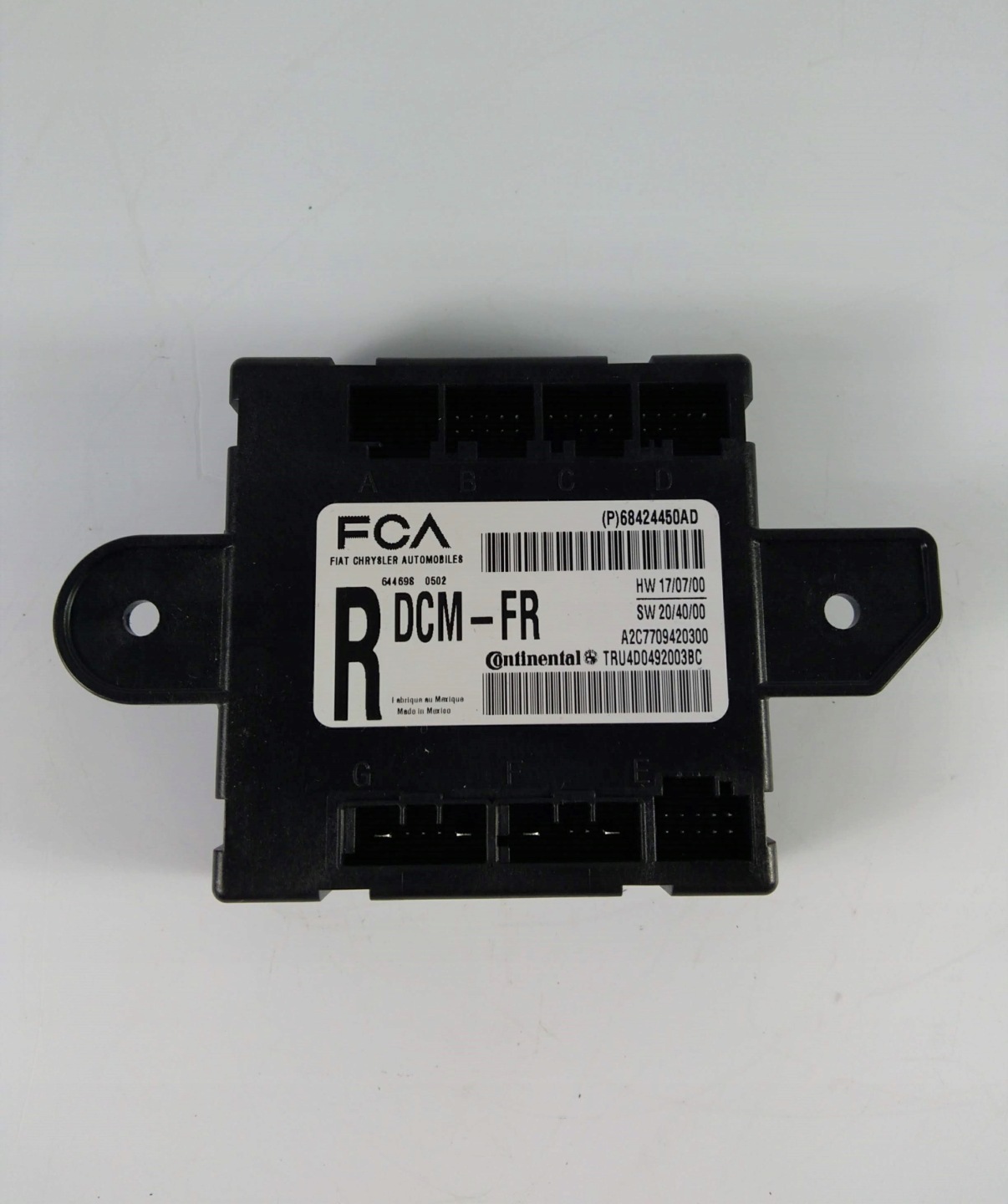 Challenger Charger Chrysler 2020-23 module door RH front