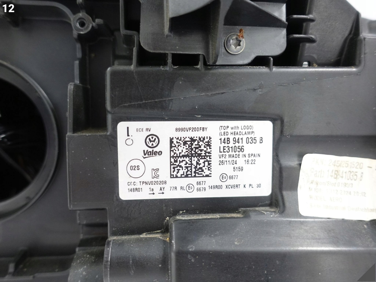 VW ID7 ID.7 14A 14B 23- light FULL LED IQ.LIGHT left front EUROPA