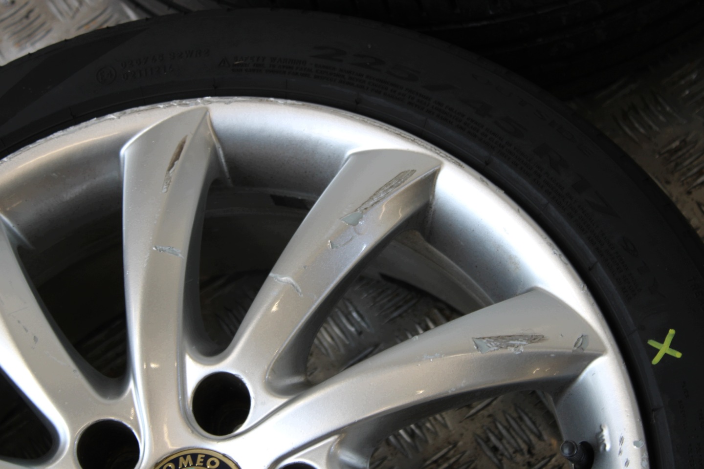 wheels discs disc 225/45 R17 ALFA ROMEO GIULIETTA 2.0MJ