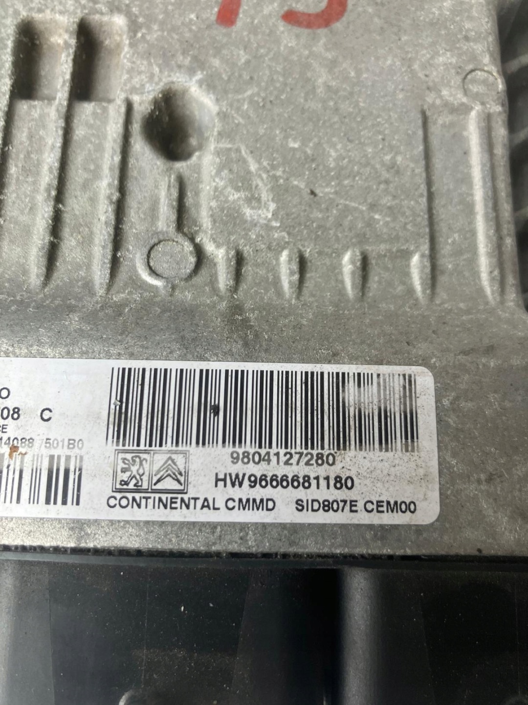 computer Motore 1.6 EHDI PEUGEOT CITROEN 9804127280