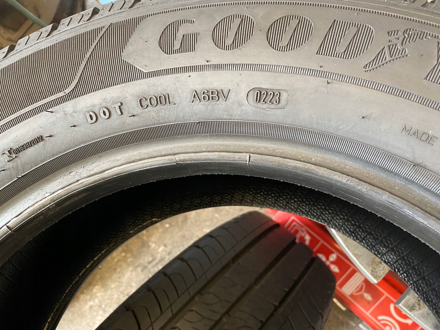 2 tyres summer 215/65R16C Goodyear EfficientGrip Cargo as new 2023r