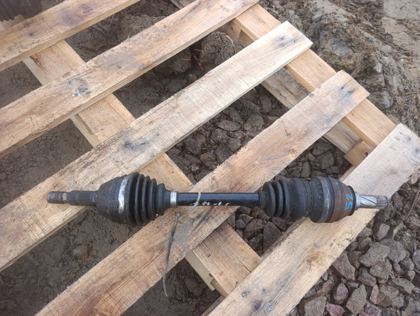 semi-axis short. opel astra h 1.6