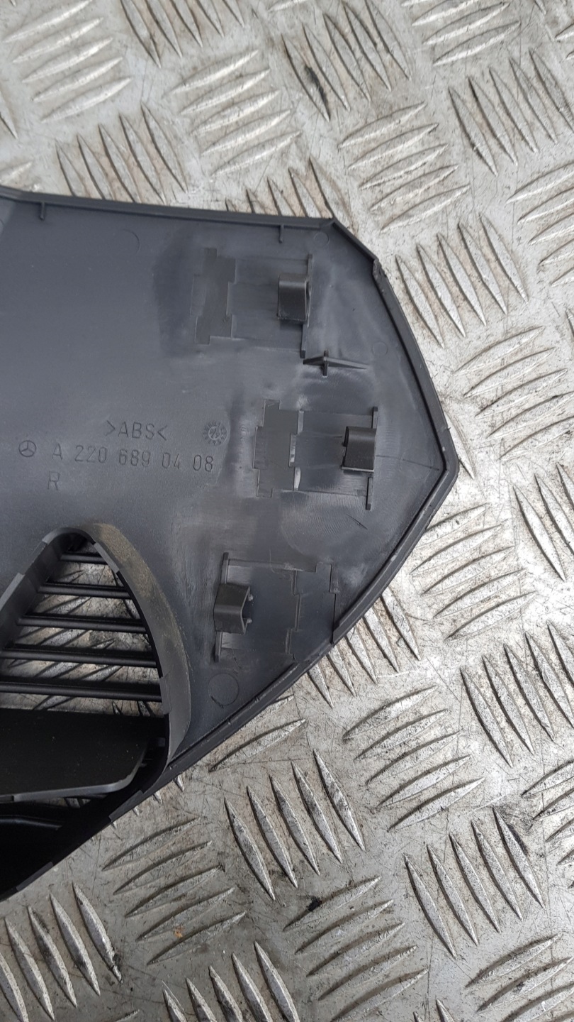 MERCEDES W220 Couvre Console Couvercle KOKPITU Droit