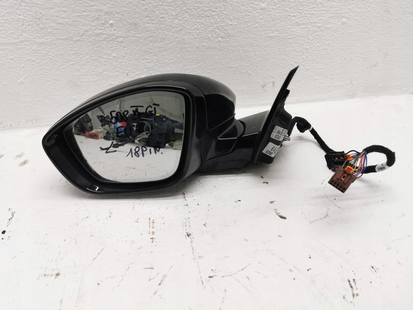 mirror left PEUGEOT 508 II GT 18 PIN EKL EU