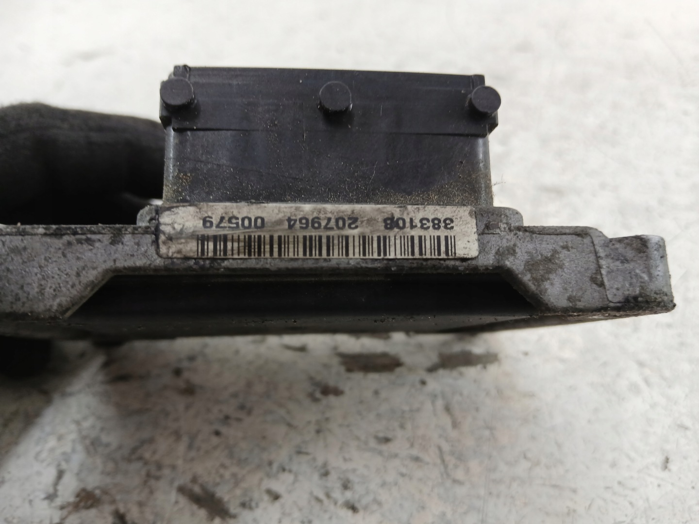 OPEL CORSA C 1.2 control unit computer of the engine 55350550