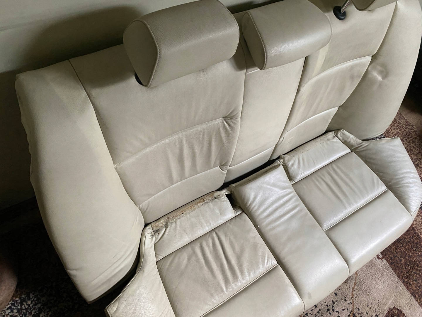 BMW E90 Sitz heck hinten SIEDZISKO OPARCIE