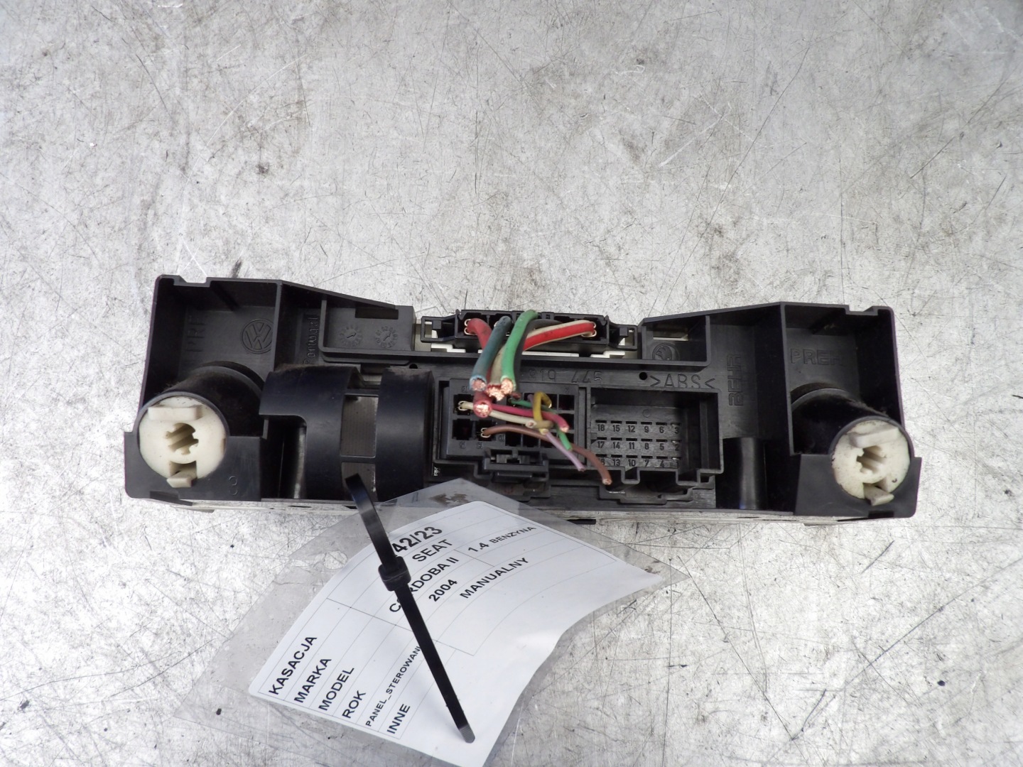 PANEL BOCCHETTE SEAT CORDOBA II 6L0819045