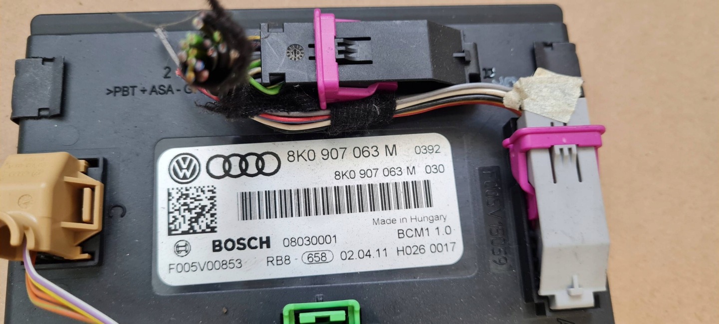 Q5 8R module control unit KOMFORTU 8K0907063M A4 B8 A5 8T