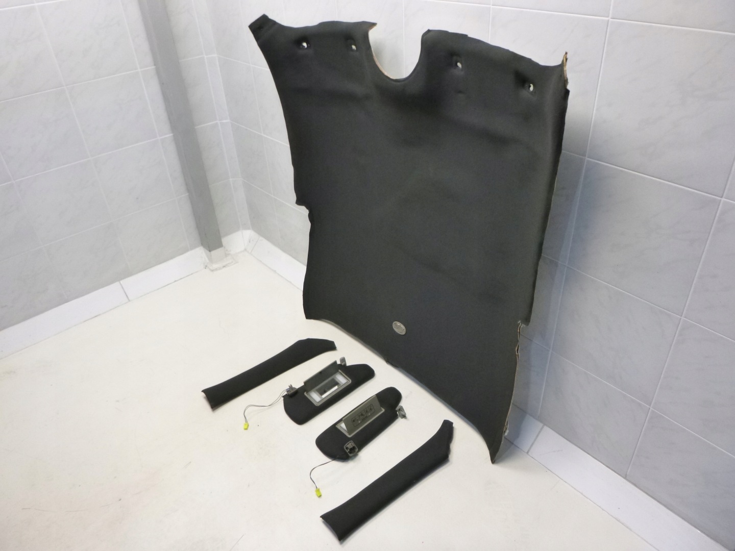 JAGUAR XK-8 XK8 X100 roof upholstery pillar visor