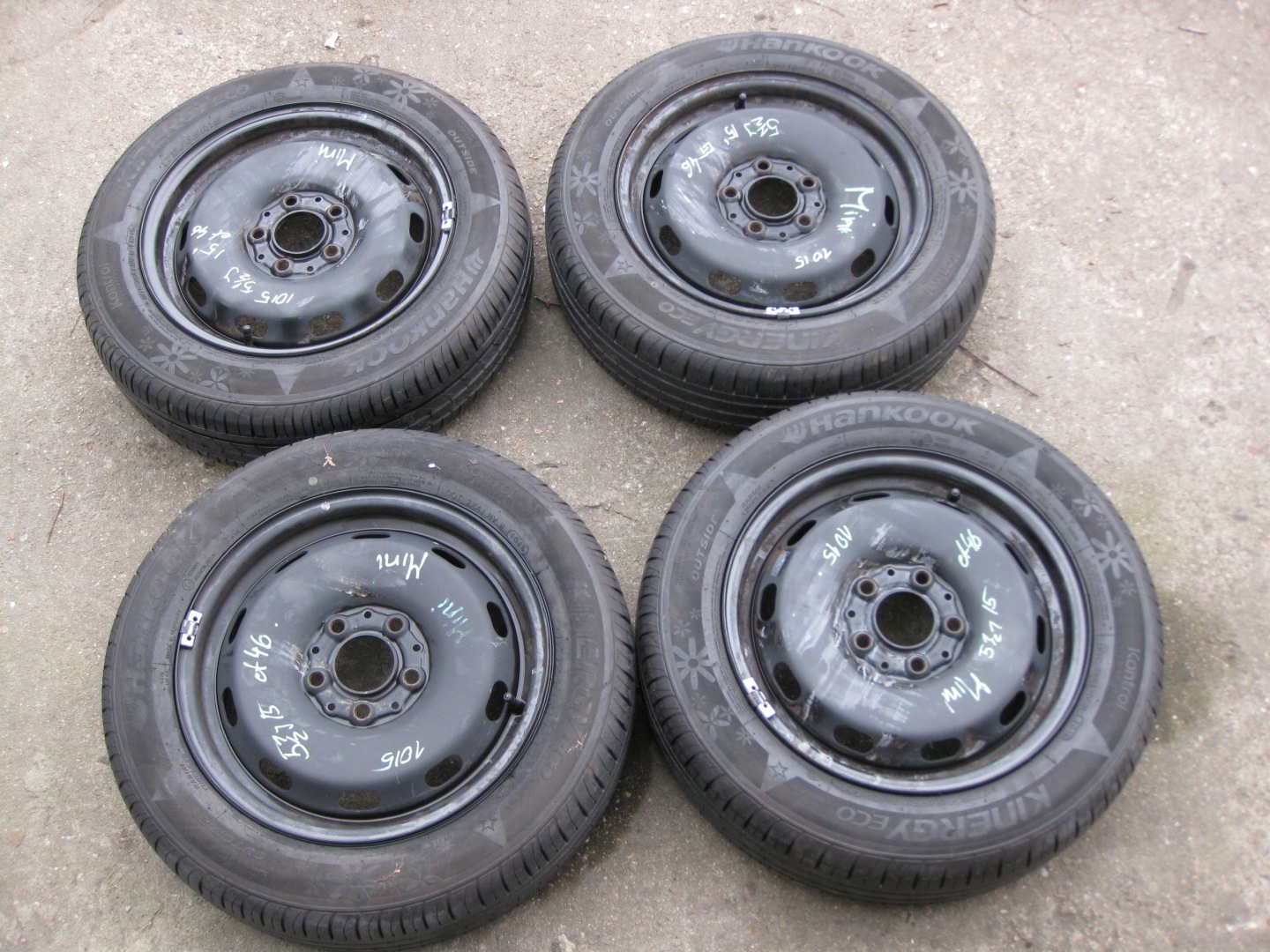 wheels discs tyres MINI 175/65/15 LATO ET46