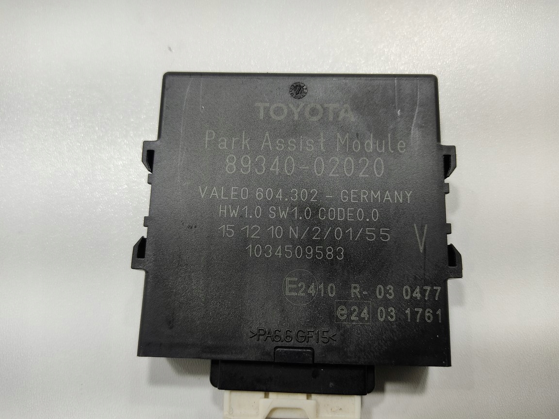modulo Centralina parcheggio PDC TOYOTA AURIS e E15 89340-02020 2009-12 LIFT