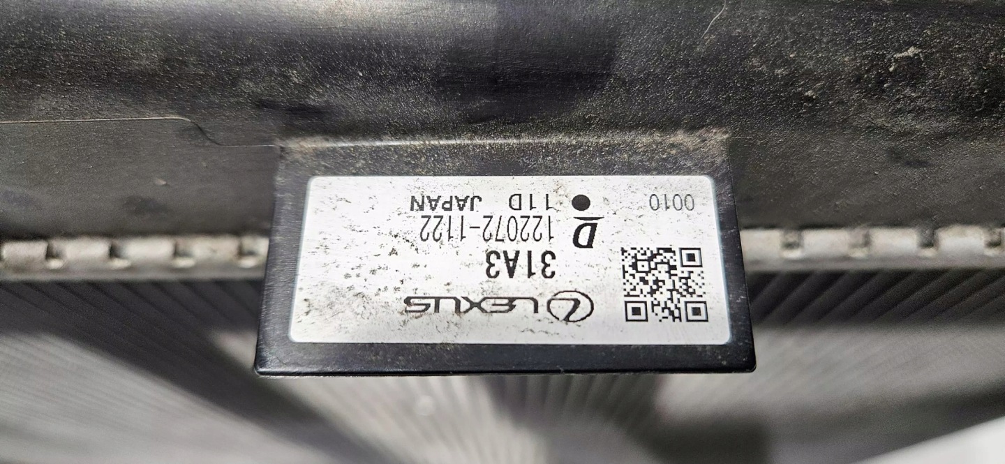 KOMPLET Radiateur Eau KLIMA Supplémentaire LEXUS RX IV