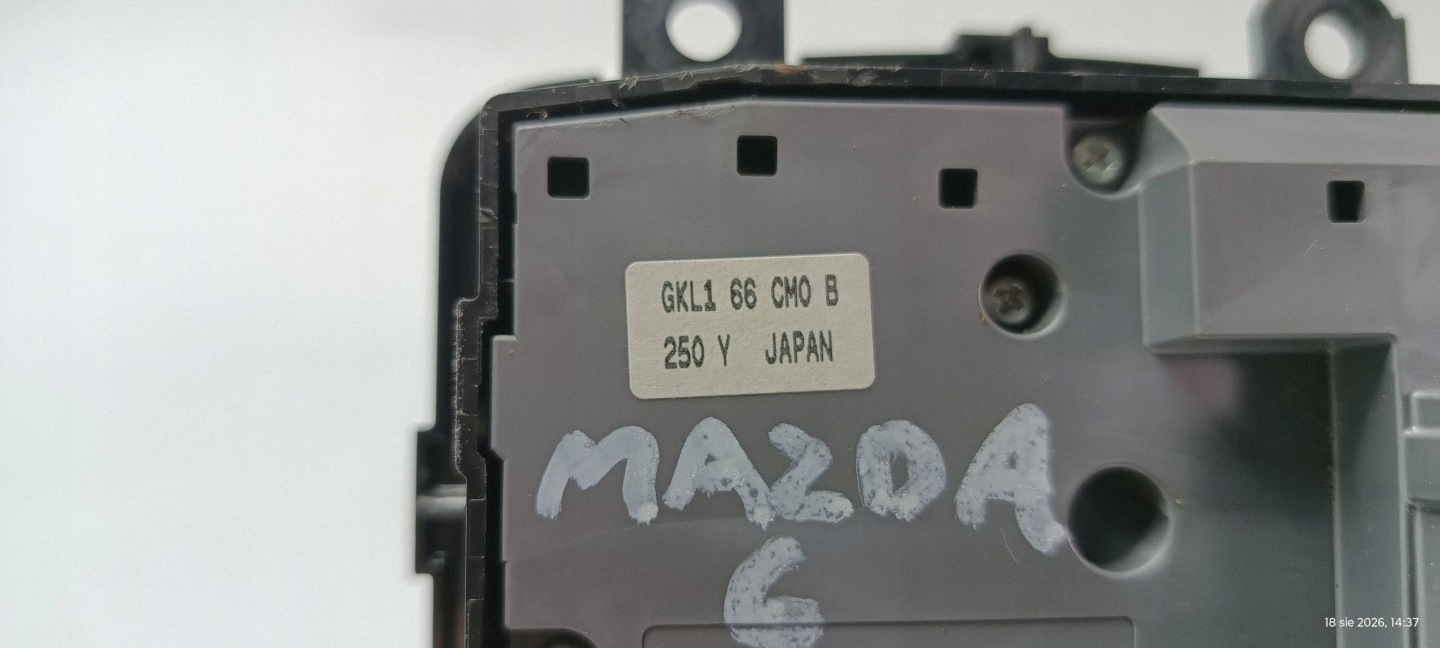 MAZDA 6 III GJ PANEL rádia K0021 2016-19R