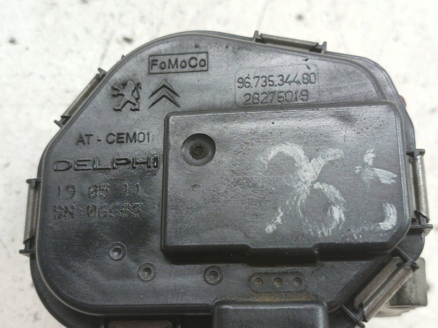 Valvola a farfalla 9673534480 1.6 E HDI Peugeot Partner II (2008- )