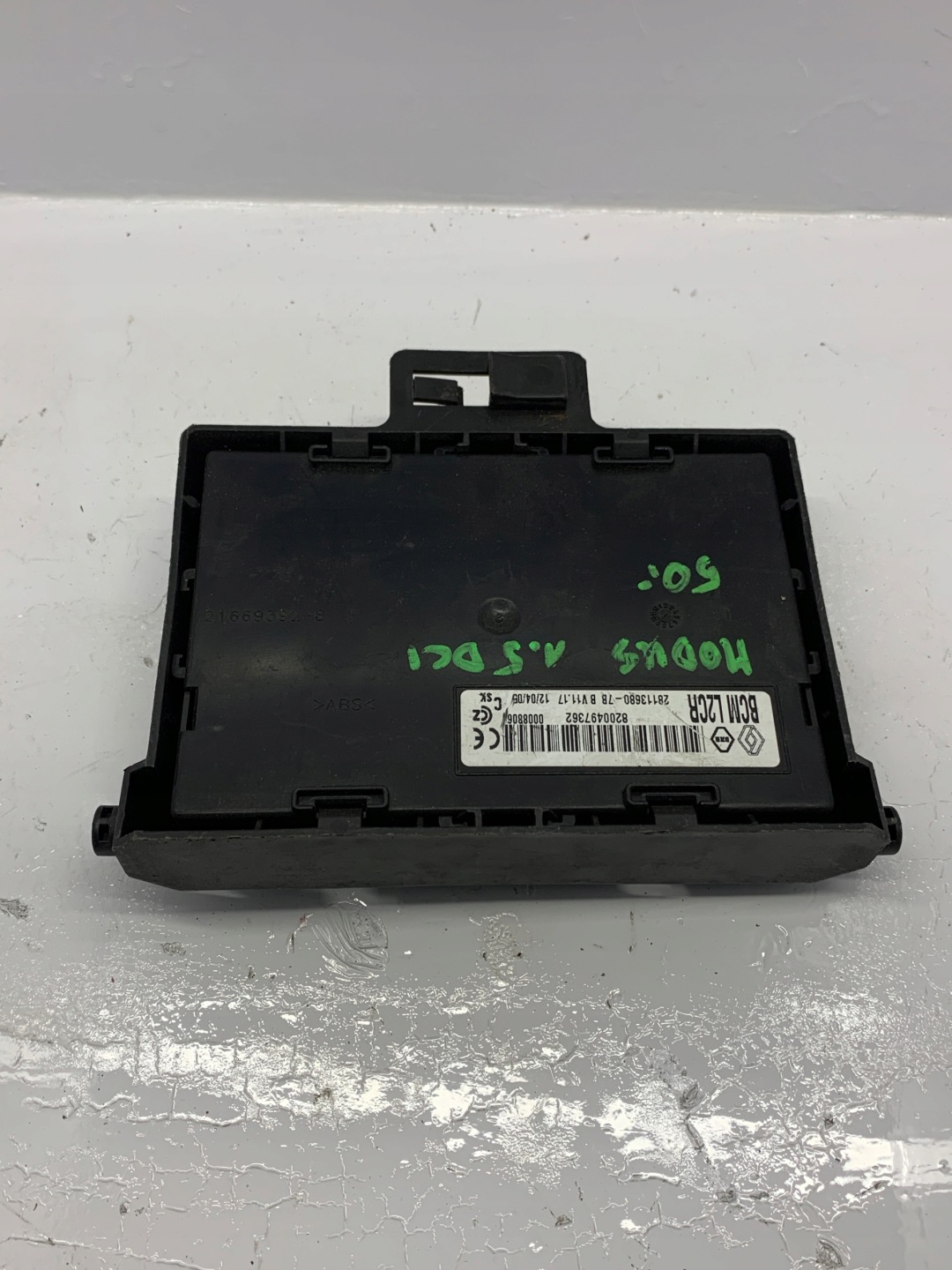module control unit BCM 8200497362 RENAULT