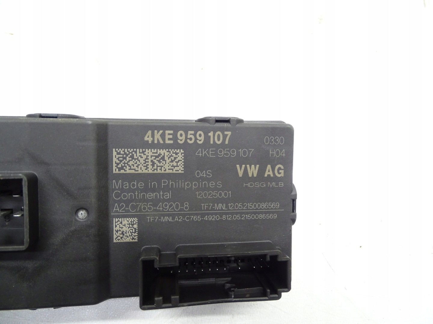 control unit module bonnet boot AUDI Q5 4KE959107