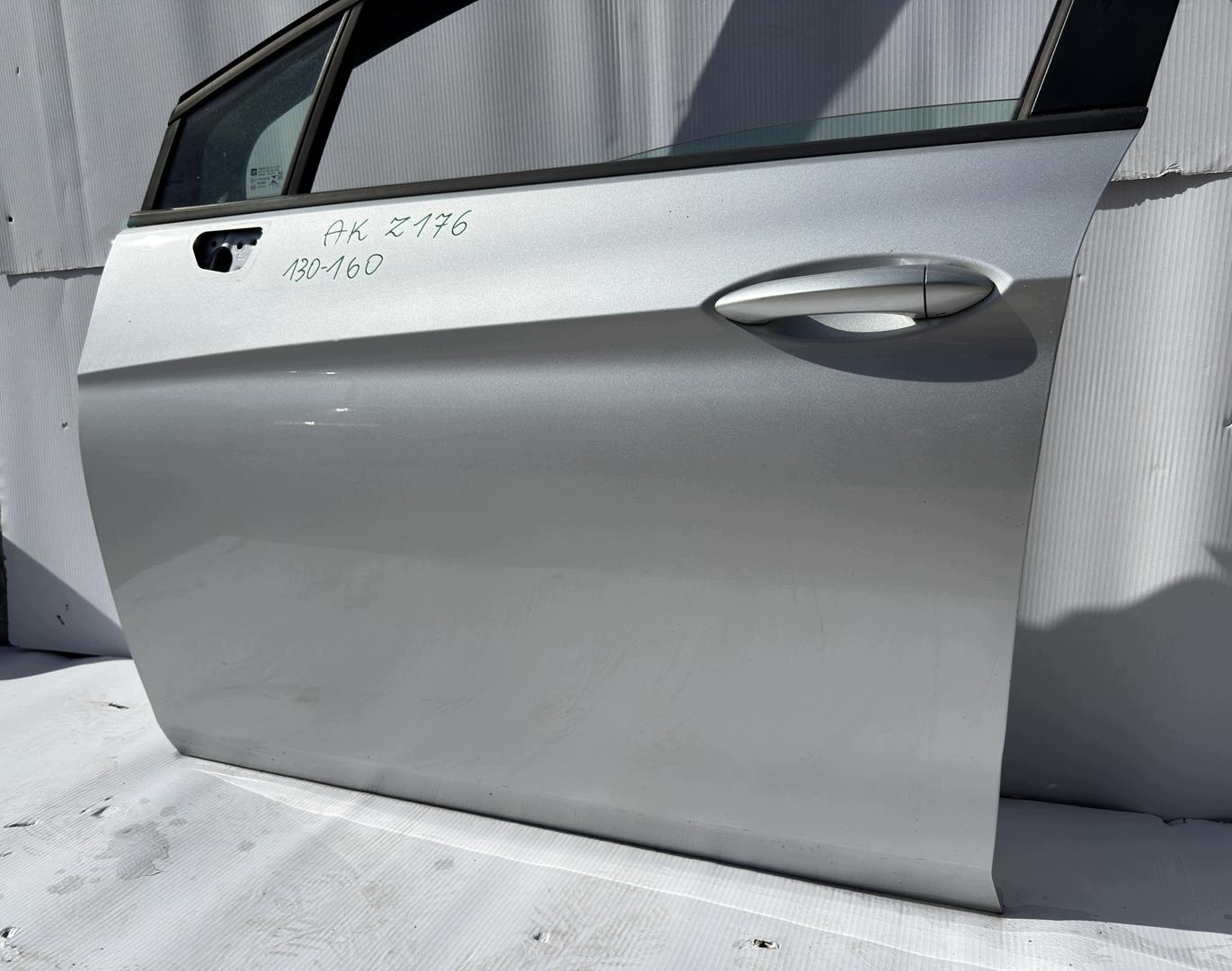 OPEL ASTRA K door left front left front silver Z176 130-160 MIKRONOW