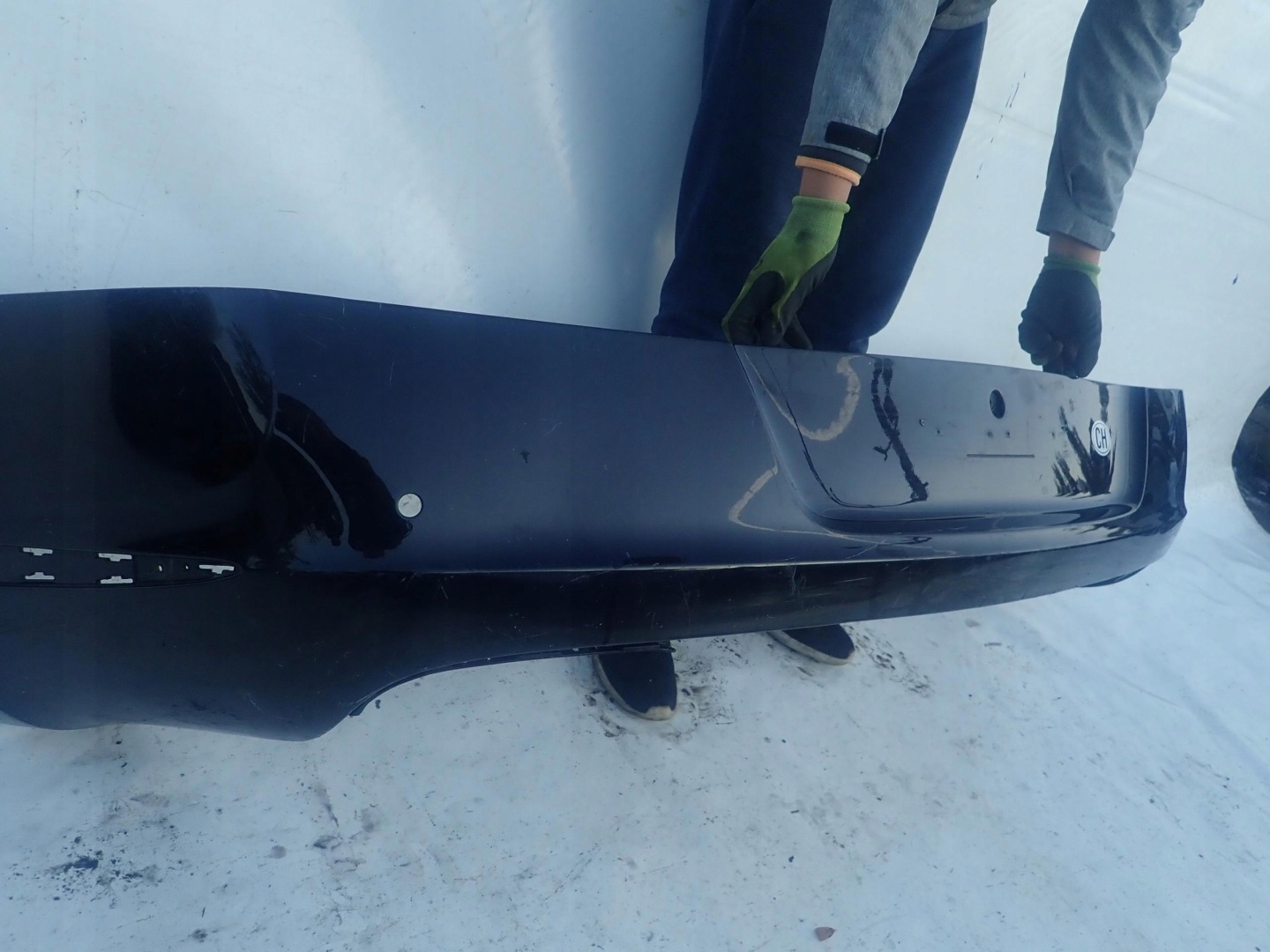 BENTLEY CONTINENTAL GT GTC 10-> bumper rear part PDC