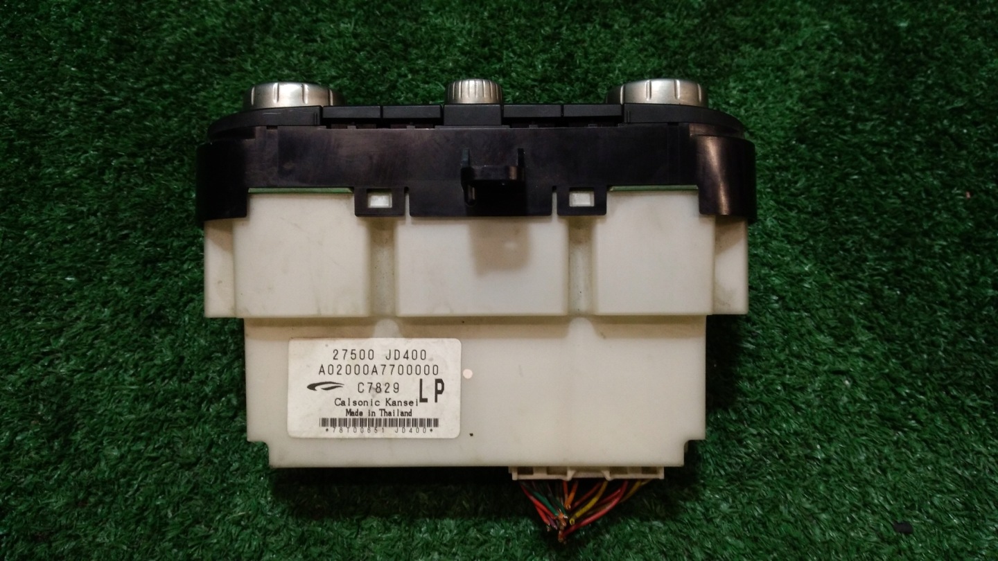 control panel air conditioning devices NISSAN QASHQAI 27500JD400