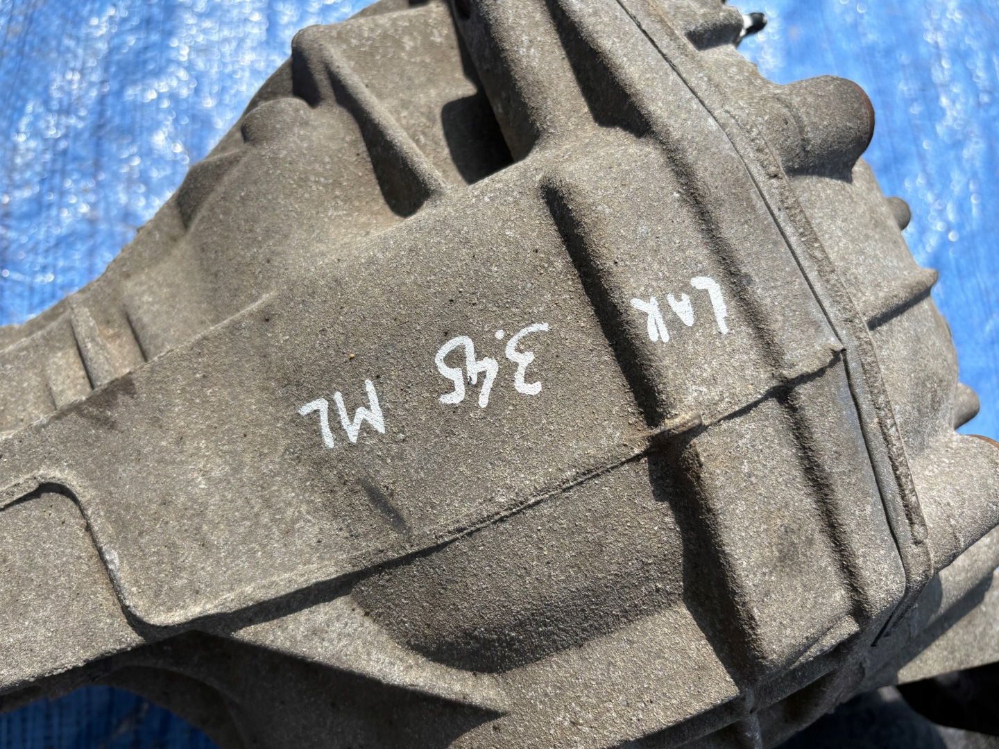 MERCEDES GL X164 ML W164 3.45 differential diff differential rear part Z blocking
