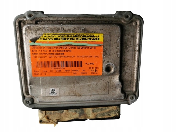 VW PASSAT 1.9TDI 0281012742 03G906021DP computer E