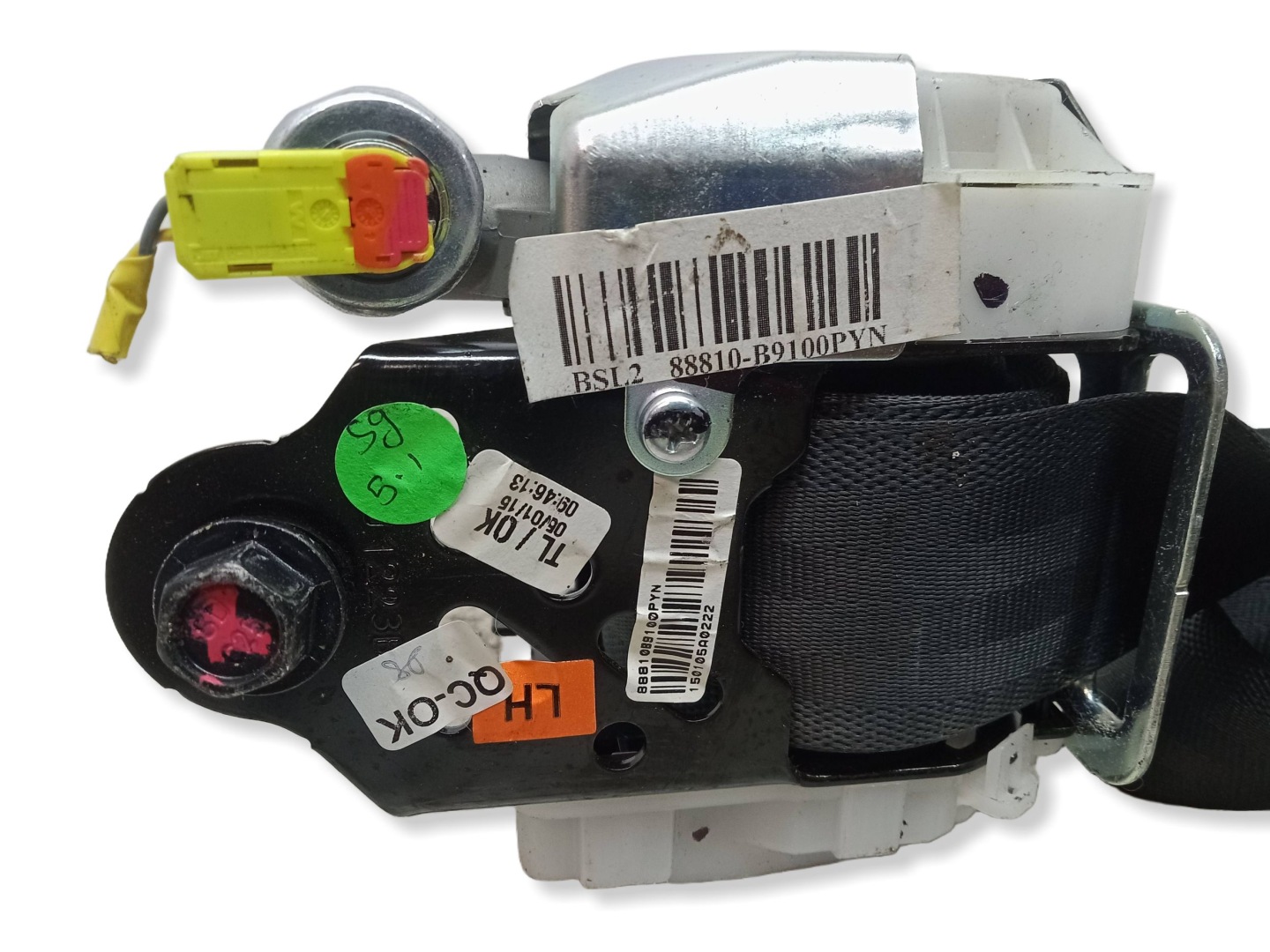 HYUNDAI I10 II seat belt left front front 88810-B9100 2013