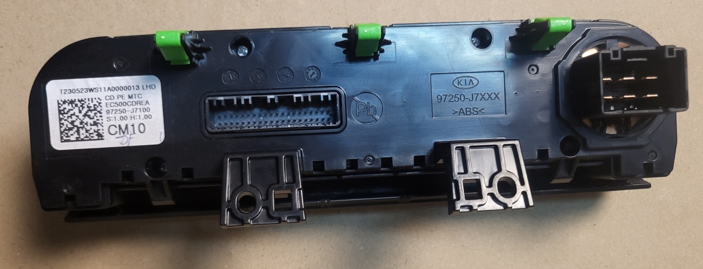 COMANDI CLIMA Controllo Comandi CLIMATRONIC KIA CEED III KOMBI