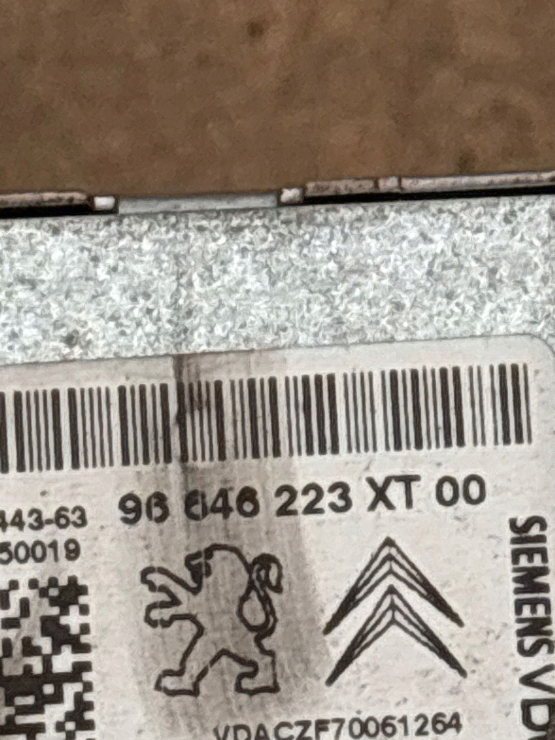 Stacja multimedialna Citroen C5 96646223XT