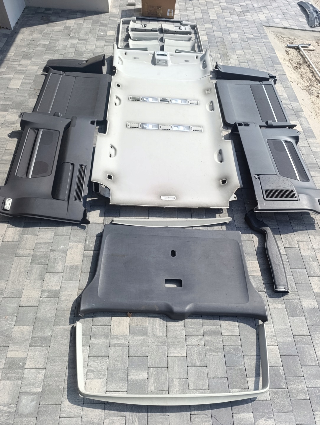VW T5 T5 LIFTT6 complete the centre inner 2X OTWIERANE door MULTIVAN
