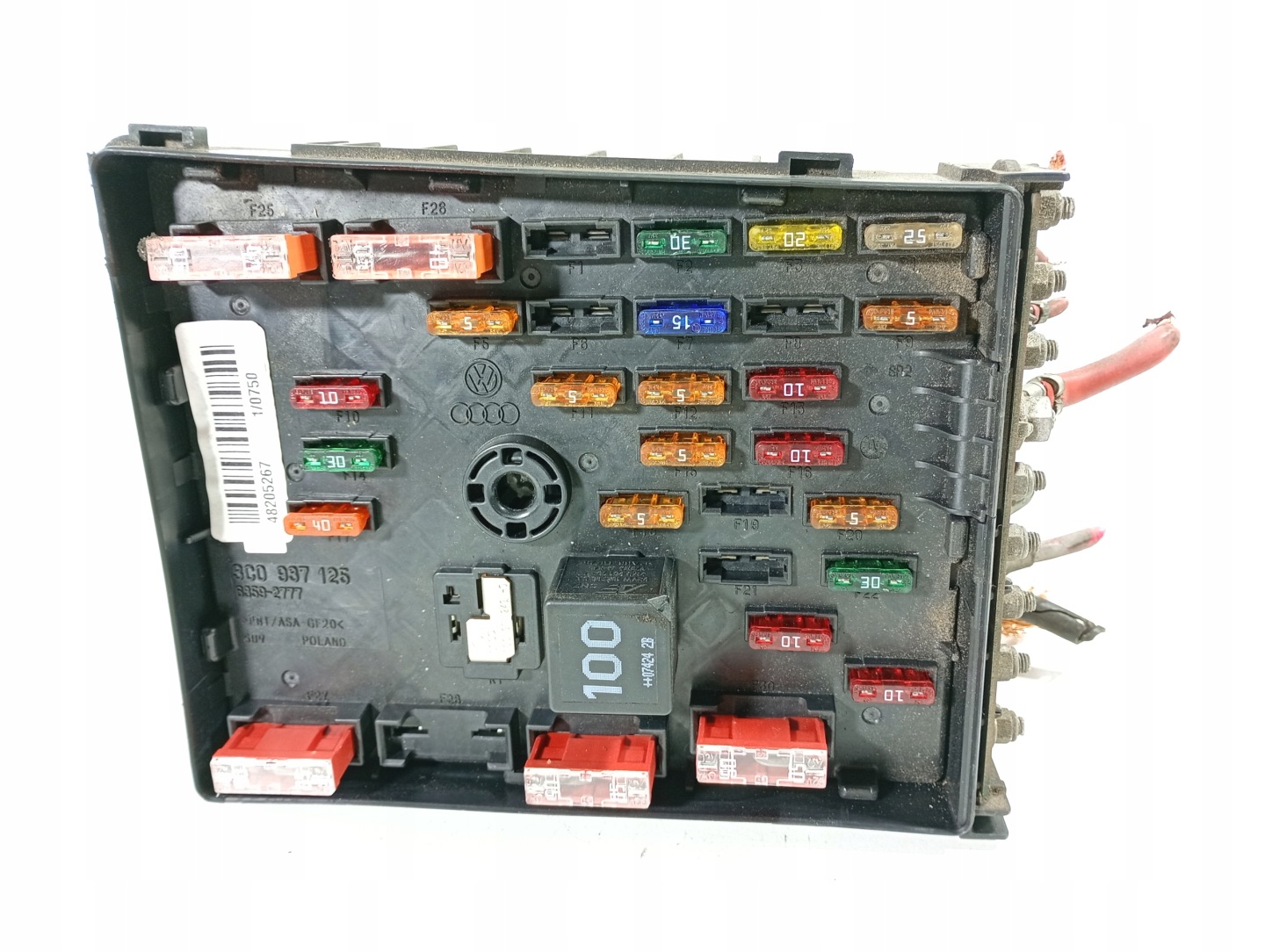 VW Passat B6 05-10 Module Module fusibles OE 3C0937125