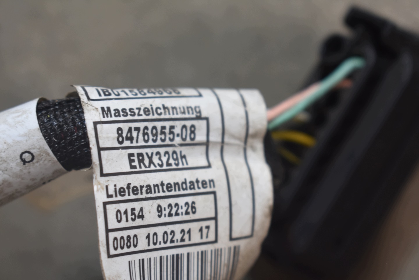 bundle wiring electrics of the engine BMW X7 G07 1