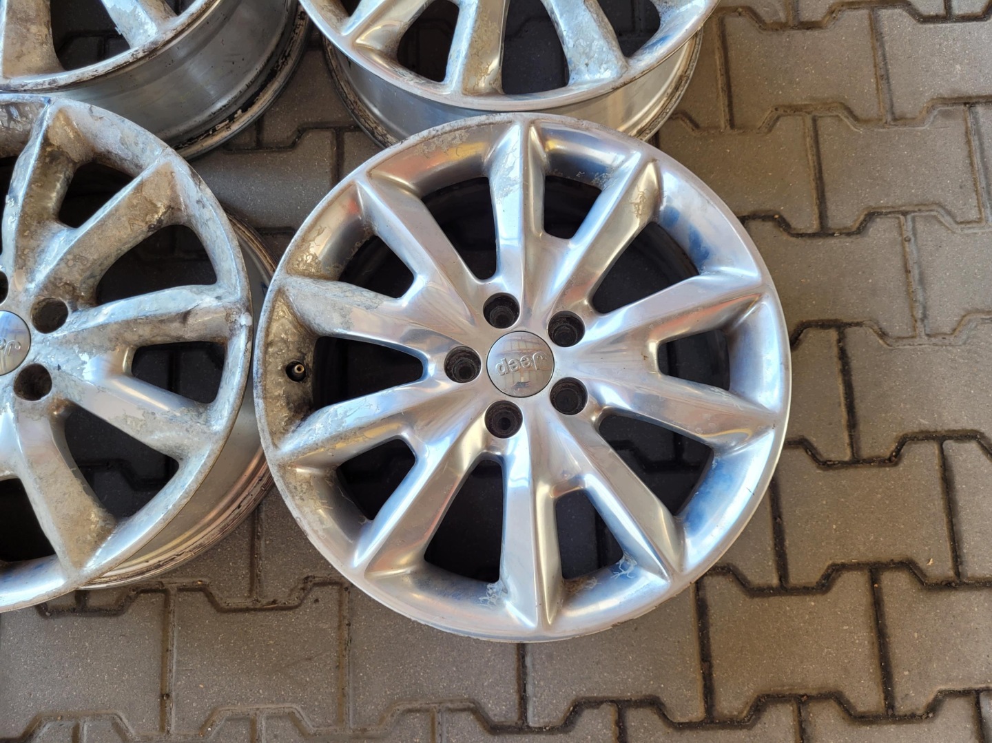 discs aluminium disc R 18 DO MALOWANIA JEEP CHEROKEE V KL