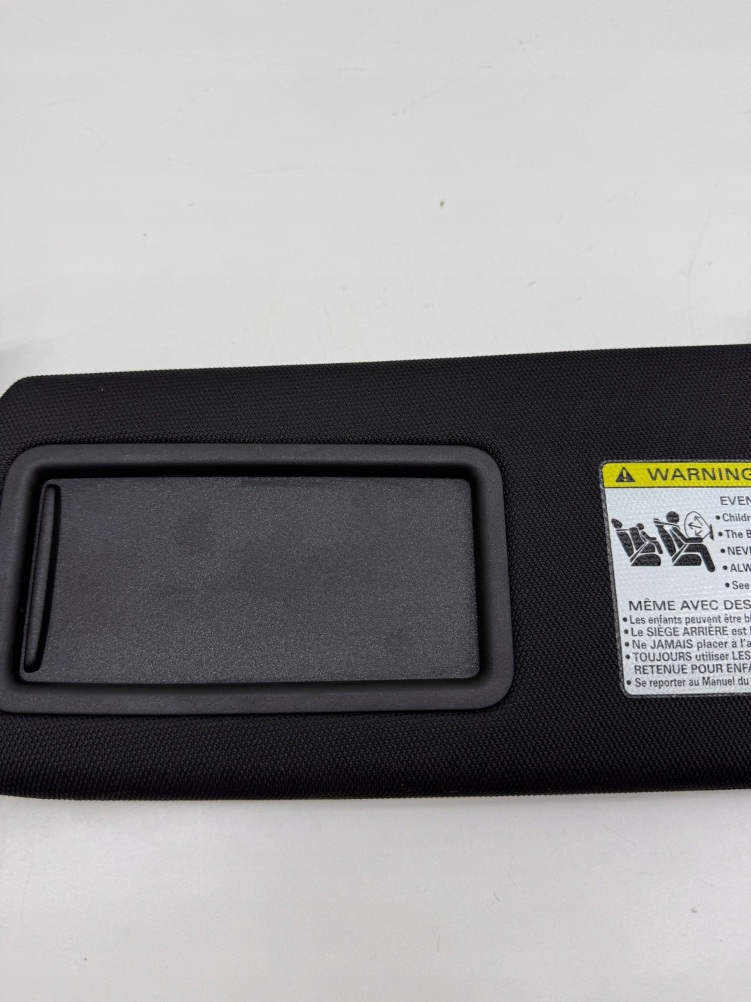 AUDI A7 S7 S6 A6 C7 cover przeciwsloneczna visor left black S-LINE