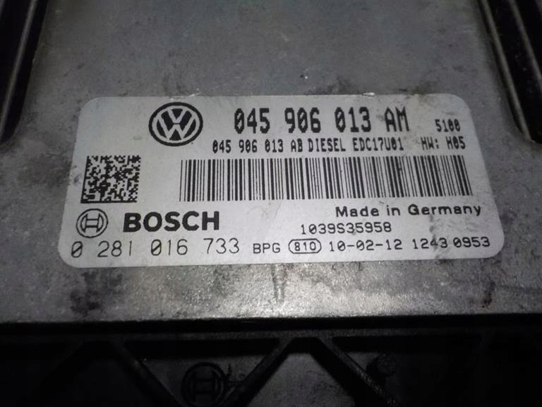 VW SEAT Computer Bedienteil 045906013AM 0281016733