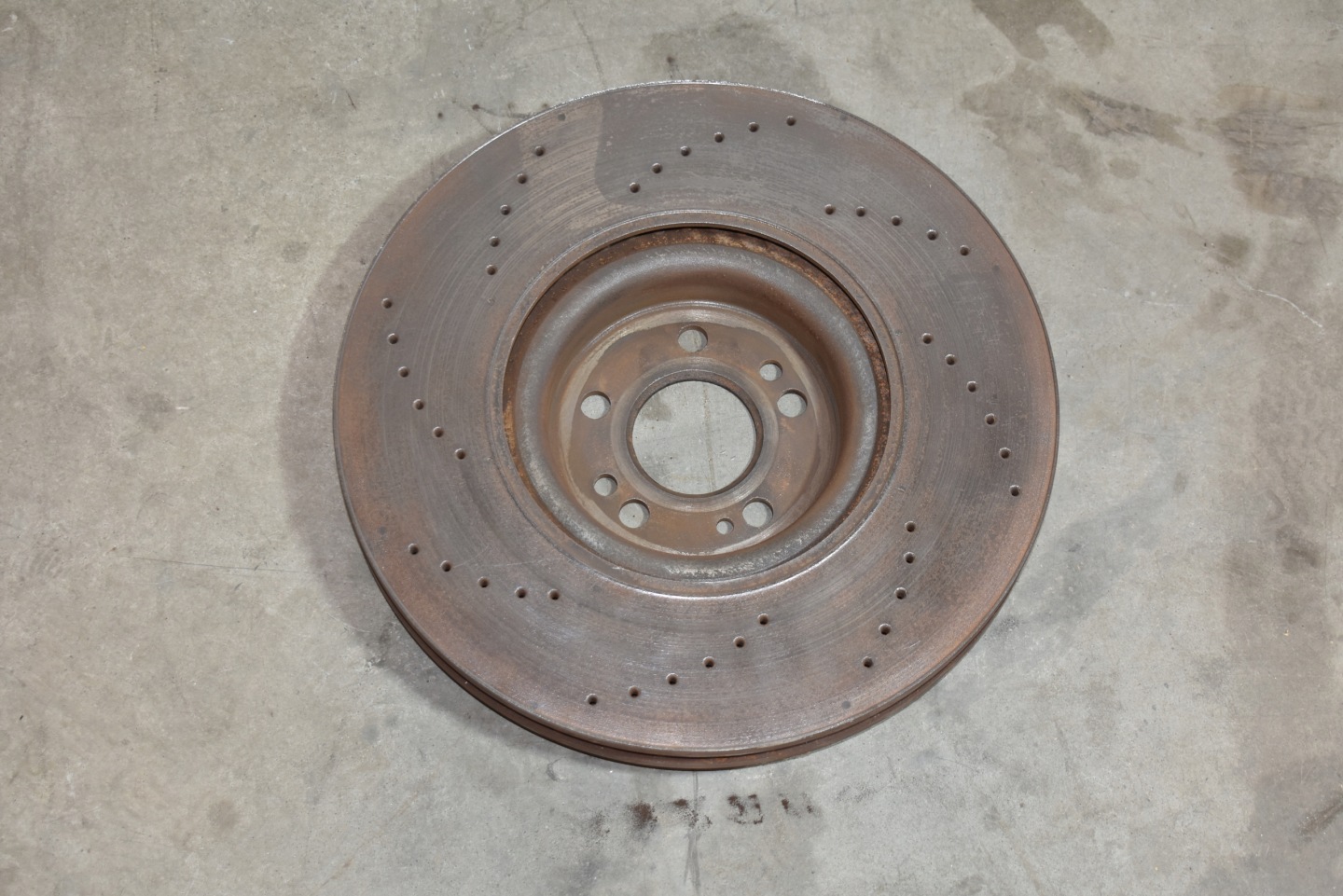 disc brake front front WENTYLOWANA left MERCEDES X167 W167 1