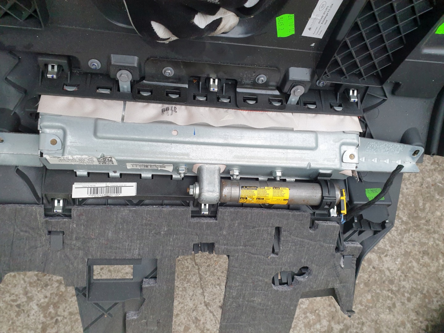 dashboard instrument panel cockpit 3 airbags SEAT EXEO 2009-2013