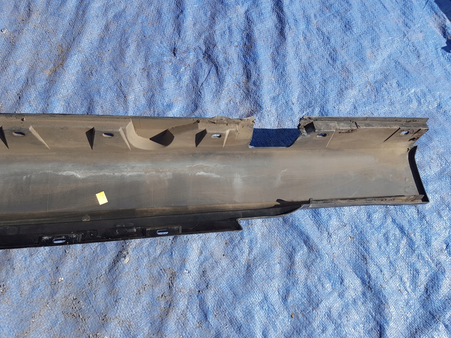 moulding cap of the threshold right threshold BMW E63 E64 475 BLACK SAPPHIRE