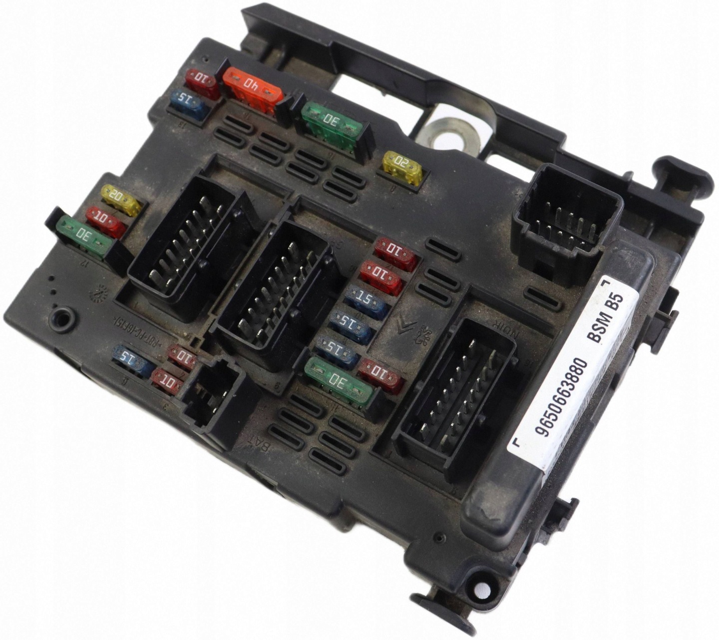 CITROEN PEUGEOT module compartment control unit BSM 9650663880