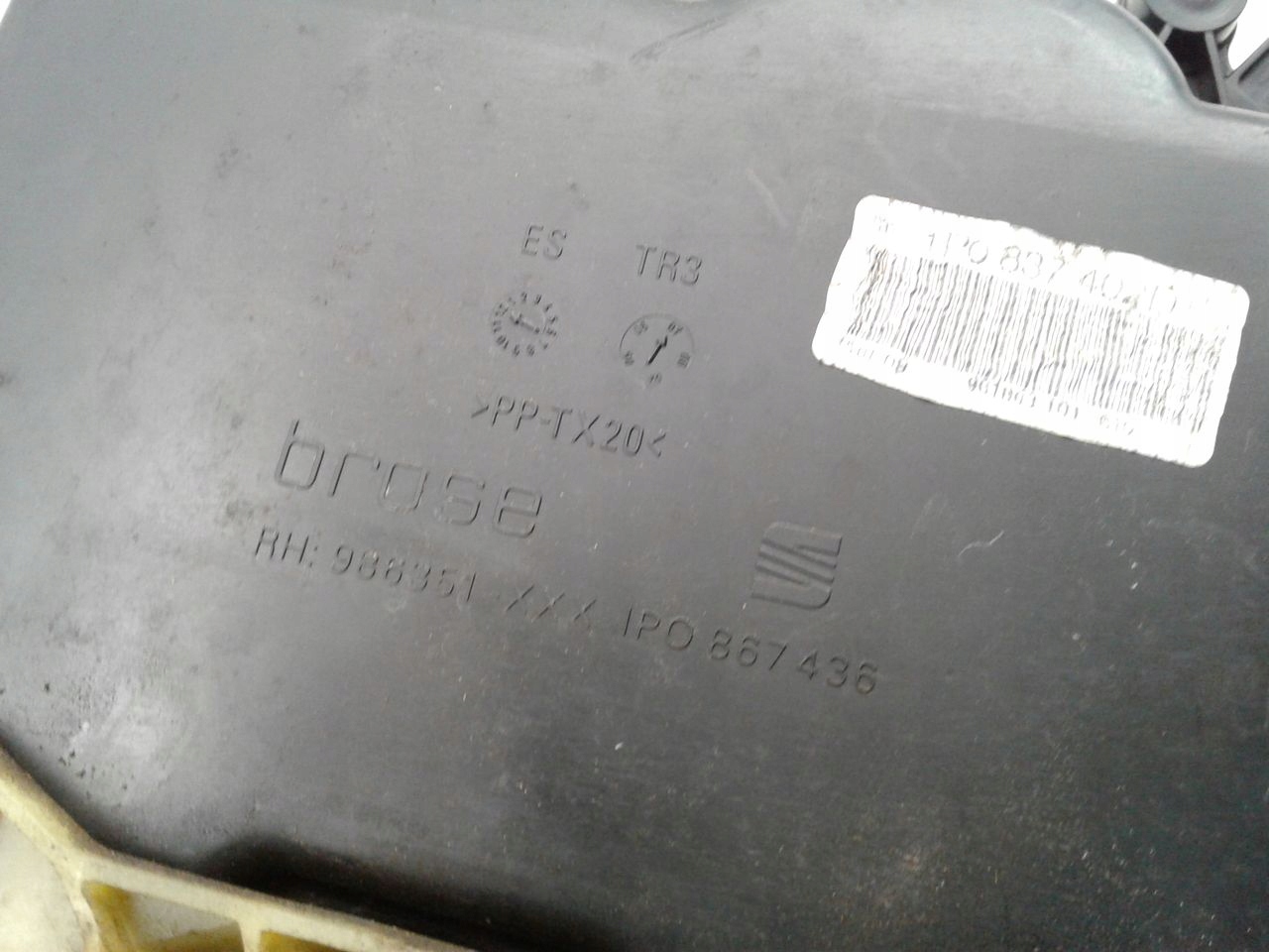 mechanism windows right front front Seat Leon 2 II