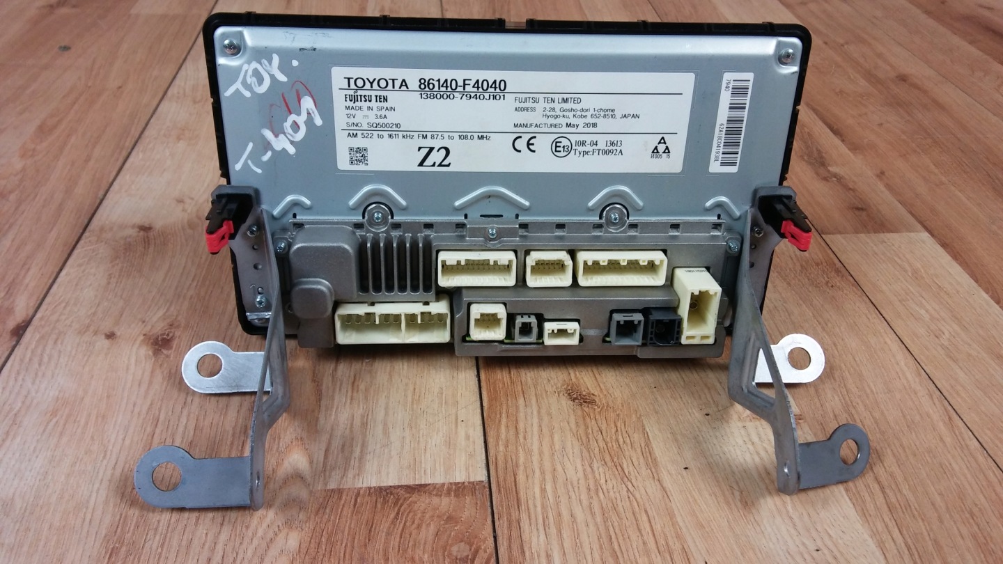 Toyota CHR display navigation devices JBL 100507