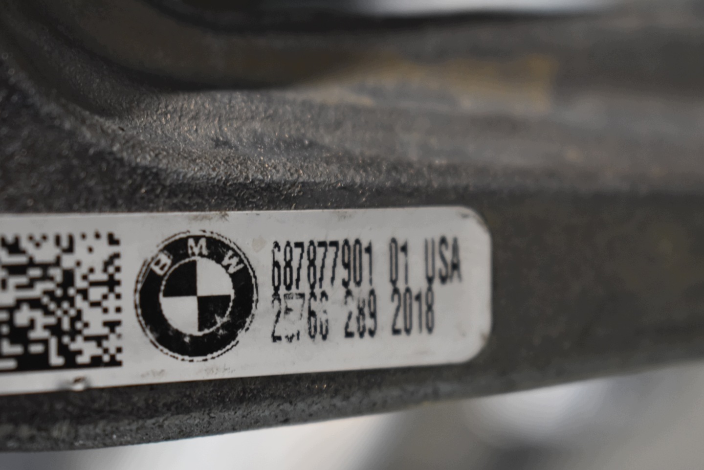 perfect condition subframe front subframe front + beam tip BMW X3 G01 G02 XDRIVE 1