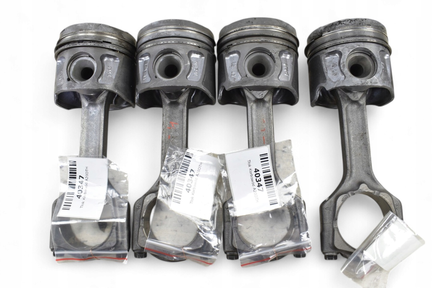 piston connecting rod OPEL INSIGNIA A ASTRA J 2.0 CDTI A20DTH A20DTL A20DT WYMIARY