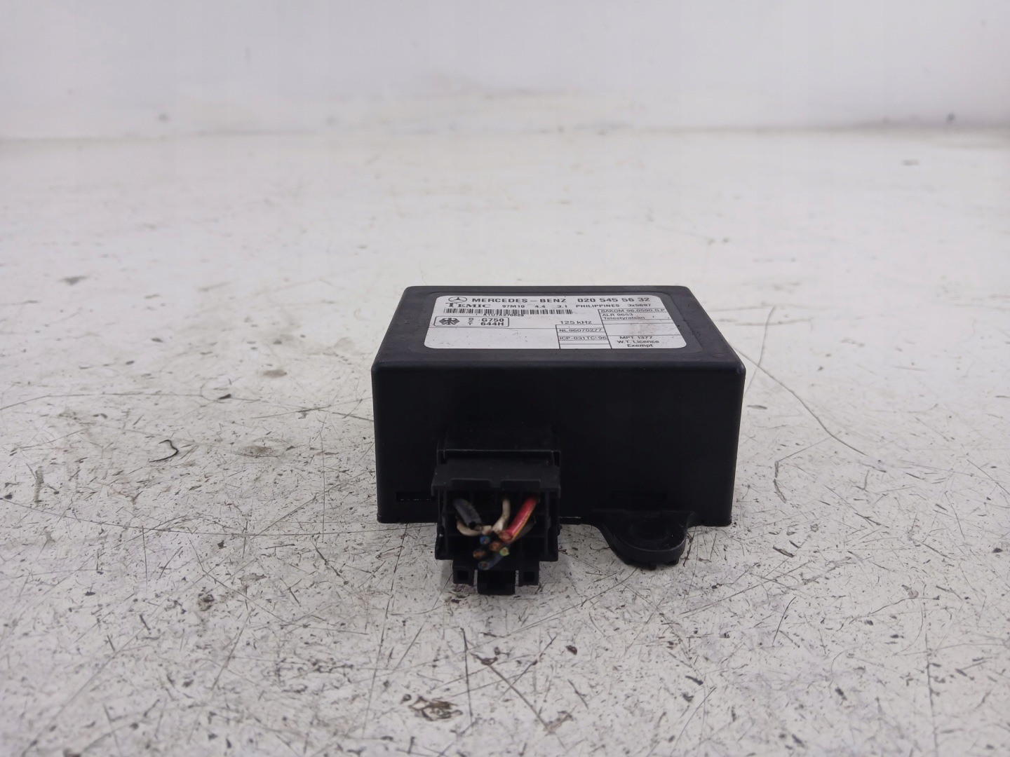 MERCEDES VITO W638 Module IMMOBILIZERA de la serrure Central 0205455632