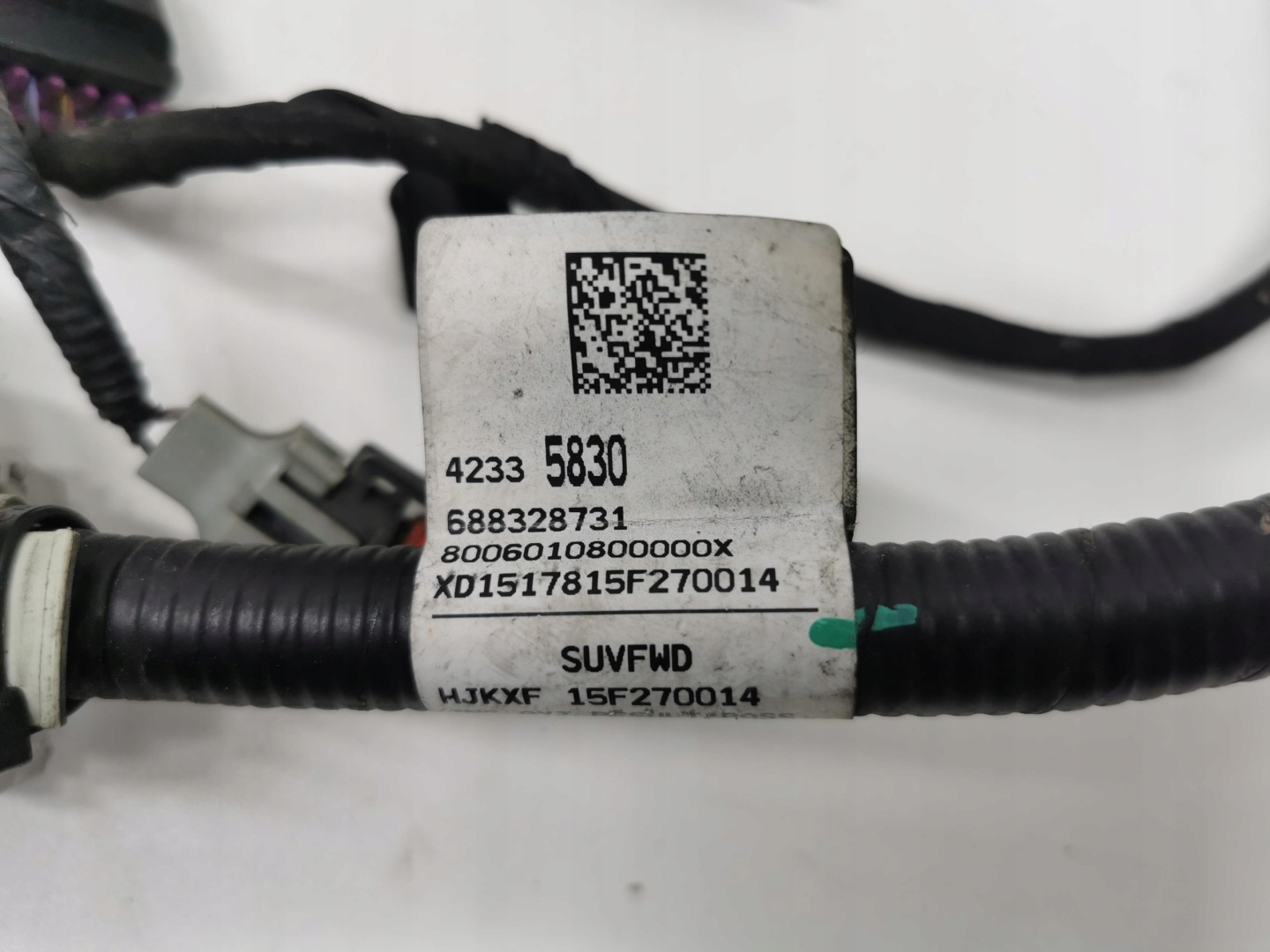 bundle motor wiring OPEL MOKKA A 2012-2016 1.6 CDTI B16DTH 136KM