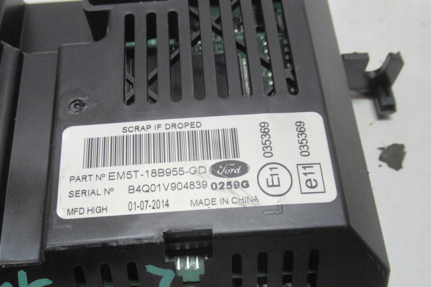 FORD FIESTA MK7 14R Display RADIA