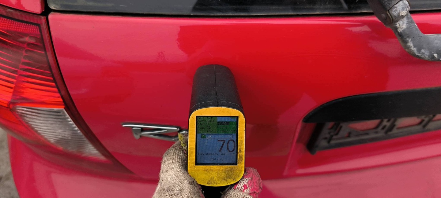 trunk door boot red ORYG KIA RIO and KOMBI